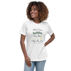 Plant trees. Save Bees. Clean the Seas.