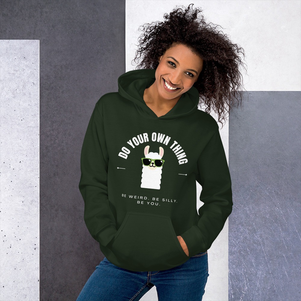 Do Your Own Thing Unisex Hoodie - Image 9