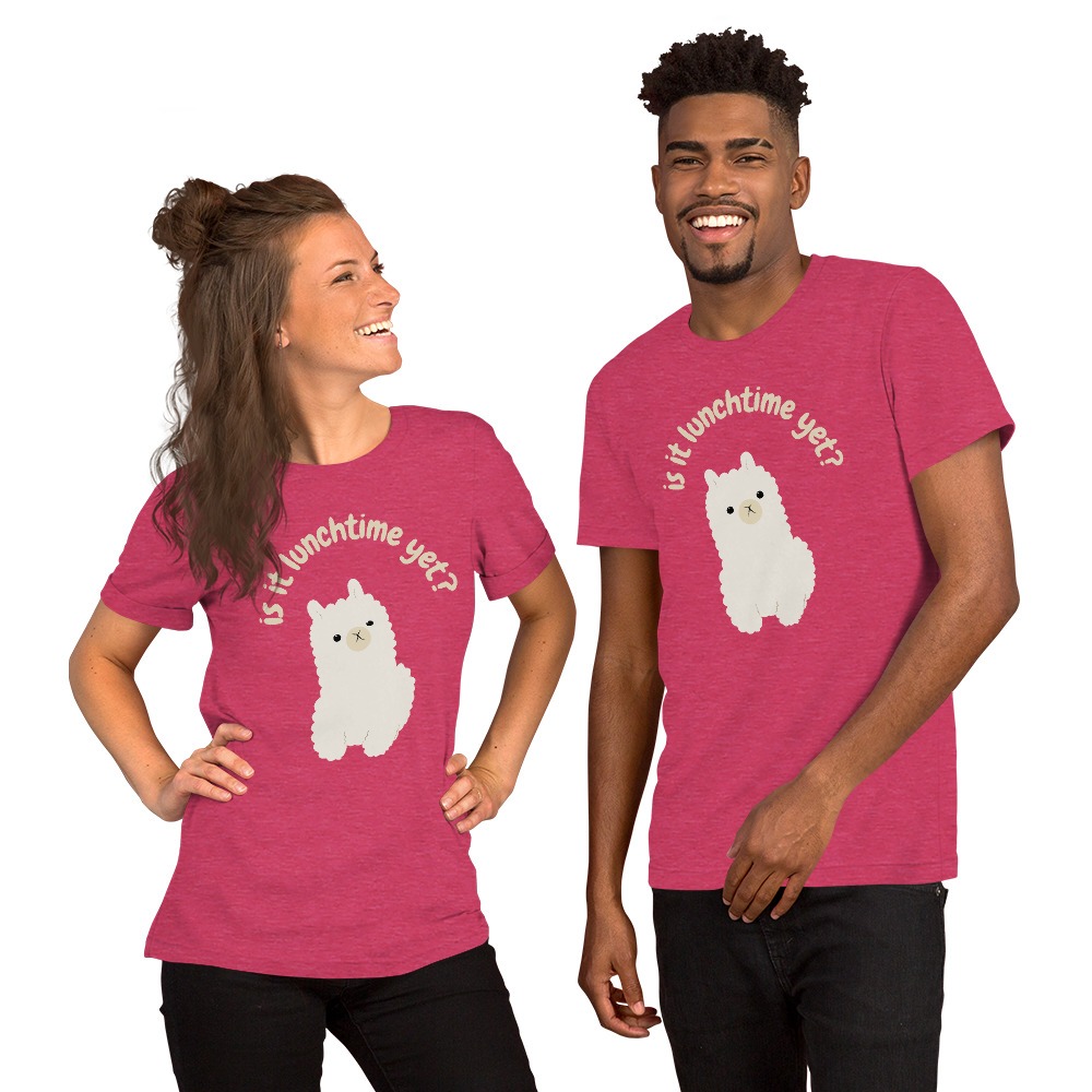 Is it Lunchtime Yet? Unisex t-shirt - Image 7