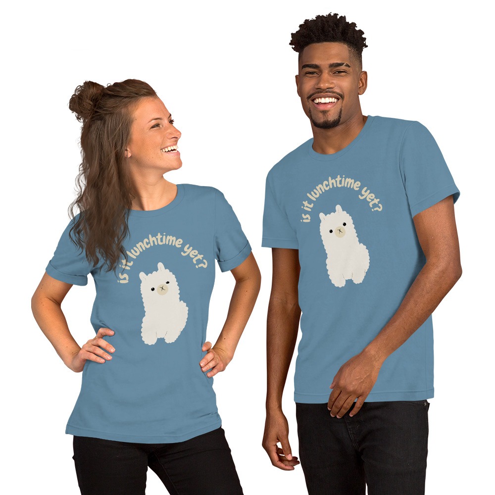 Is it Lunchtime Yet? Unisex t-shirt - Image 10