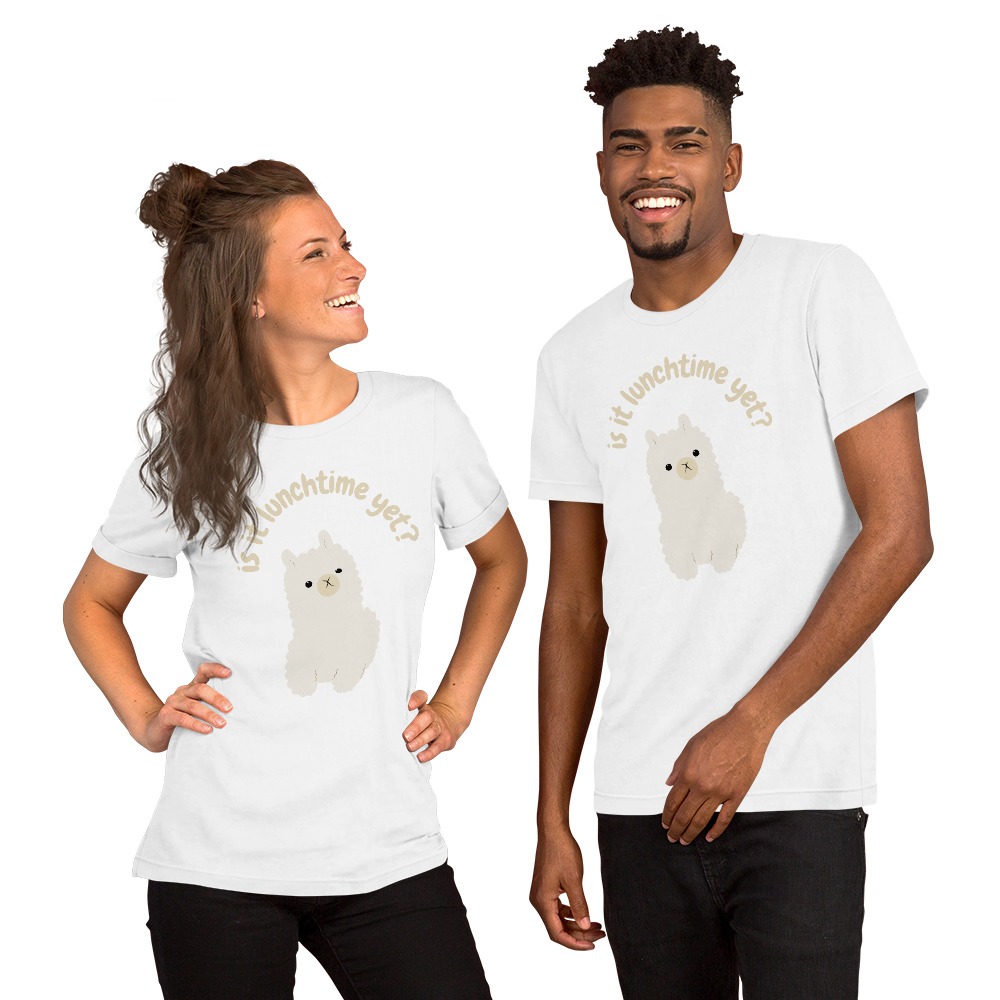 Is it Lunchtime Yet? Unisex t-shirt - Image 13
